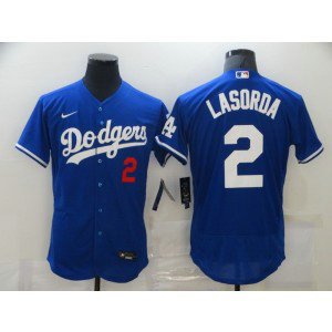MLB Dodgers 2 Tommy Lasorda Blue World Series Nike Flexbase Men Jersey MLB Dodgers 2 Tommy Lasorda Blue World Series Nike Flexbase Men Jersey