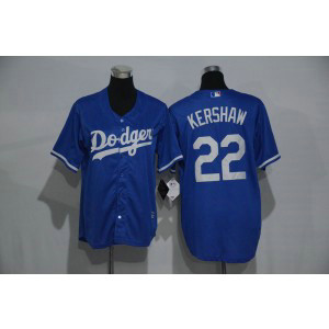 MLB Dodgers 22 Clayton Kershaw Blue Cool Base Youth Jersey MLB Dodgers 22 Clayton Kershaw Blue Cool Base Youth Jersey