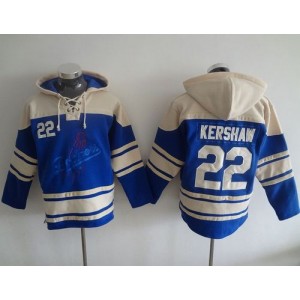 MLB Dodgers 22 Clayton Kershaw Blue Men Sweatshirt Hoodie MLB Dodgers 22 Clayton Kershaw Blue Men Sweatshirt Hoodie