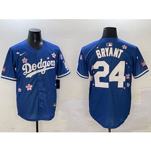 MLB Dodgers 24 Kobe Bryant Blue 2025 Tokyo Series Nike Cool Base Men Jersey MLB Dodgers 24 Kobe Bryant Blue 2025 Tokyo Series Nike Cool Base Men Jersey