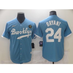 MLB Dodgers 24 Kobe Bryant Blue Nike Cool Base Men Jersey MLB Dodgers 24 Kobe Bryant Blue Nike Cool Base Men Jersey
