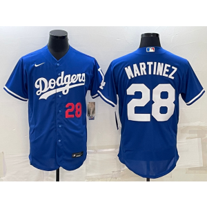 MLB Dodgers 28 Martinez Blue Nike Flexbase Men Jersey MLB Dodgers 28 Martinez Blue Nike Flexbase Men Jersey