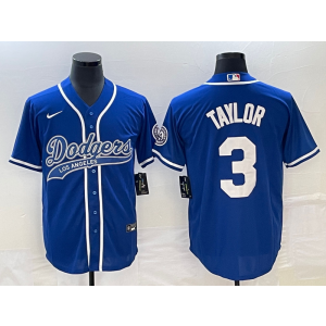 MLB Dodgers 3 Chris Taylor Blue Baseball Nike Cool Base Men Jersey MLB Dodgers 3 Chris Taylor Blue Baseball Nike Cool Base Men Jersey