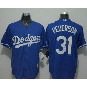 MLB Dodgers 31 Joc Pederson Blue New Cool Base Men Jersey MLB Dodgers 31 Joc Pederson Blue New Cool Base Men Jersey