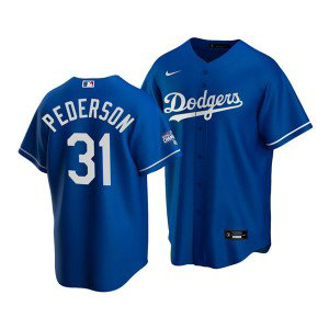 MLB Dodgers 31 Joc Pederson Royal 2020 World Series Champions Flexbase Men Jersey MLB Dodgers 31 Joc Pederson Royal 2020 World Series Champions Flexbase Men Jersey