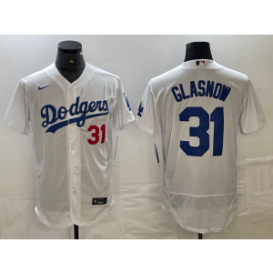 MLB Dodgers 31 Tyler Glasnow White Nike Flexbase Men Jersey MLB Dodgers 31 Tyler Glasnow White Nike Flexbase Men Jersey