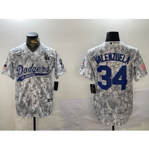 MLB Dodgers 34 Fernando Valenzuela Camo Nike Cool Base Men Jersey MLB Dodgers 34 Fernando Valenzuela Camo Nike Cool Base Men Jersey