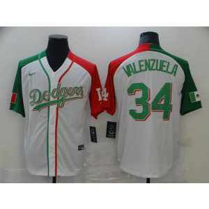 MLB Dodgers 34 Toro Valenzuela Mexican Heritage Culture Night Cool Base Men Jersey MLB Dodgers 34 Toro Valenzuela Mexican Heritage Culture Night Cool Base Men Jersey