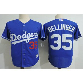 MLB Dodgers 35 Cody Bellinger Blue New Cool Base Men Jersey MLB Dodgers 35 Cody Bellinger Blue New Cool Base Men Jersey