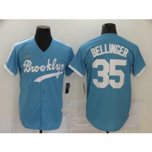 MLB Dodgers 35 Cody Bellinger Light Blue 2020 Nike Cool Base Blue Men Jersey MLB Dodgers 35 Cody Bellinger Light Blue 2020 Nike Cool Base Blue Men Jersey