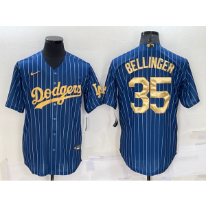 MLB Dodgers 35 Cody Bellinger Navy Gold Nike Cool Base Men Jersey MLB Dodgers 35 Cody Bellinger Navy Gold Nike Cool Base Men Jersey