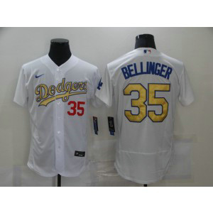 MLB Dodgers 35 Cody Bellinger White Gold 2020 Nike Cool Base Men Jersey MLB Dodgers 35 Cody Bellinger White Gold 2020 Nike Cool Base Men Jersey