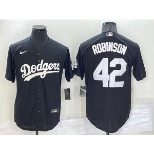 MLB Dodgers 42 Jackie Robinson Black Cool Base Baseball Men Jersey MLB Dodgers 42 Jackie Robinson Black Cool Base Baseball Men Jersey