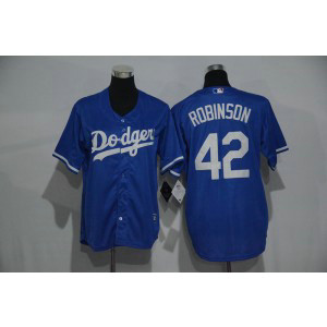 MLB Dodgers 42 Jackie Robinson Blue Cool Base Youth Jersey MLB Dodgers 42 Jackie Robinson Blue Cool Base Youth Jersey