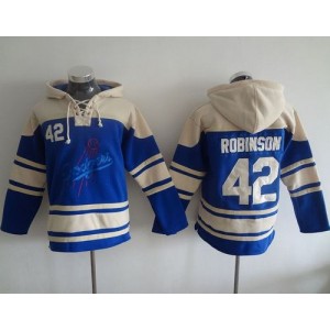 MLB Dodgers 42 Jackie Robinson Blue Men Sweatshirt Hoodie MLB Dodgers 42 Jackie Robinson Blue Men Sweatshirt Hoodie