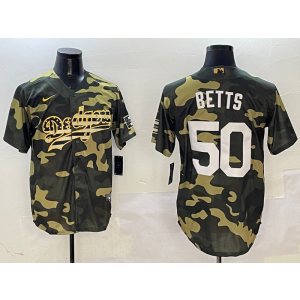MLB Dodgers 50 Mookie Betts Camo Nike Cool Base Men Jersey MLB Dodgers 50 Mookie Betts Camo Nike Cool Base Men Jersey