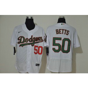 MLB Dodgers 50 Mookie Betts White 2020 Nike Cool Base Men Jersey MLB Dodgers 50 Mookie Betts White 2020 Nike Cool Base Men Jersey