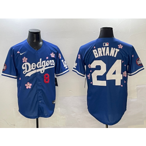 MLB Dodgers 8 & 24 Kobe Bryant Blue 2025 Tokyo Series Nike Cool Base Men Jersey MLB Dodgers 8 & 24 Kobe Bryant Blue 2025 Tokyo Series Nike Cool Base Men Jersey