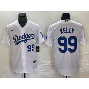 MLB Dodgers 99 Kelly White Nike Cool Base Men Jersey MLB Dodgers 99 Kelly White Nike Cool Base Men Jersey