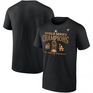 MLB Dodgers Black 2024 World Series Champions Big & Tall Parade T-Shirt MLB Dodgers Black 2024 World Series Champions Big & Tall Parade T-Shirt