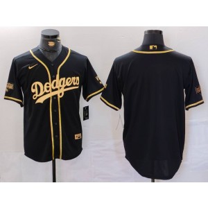 MLB Dodgers Blank Black Gold Nike Cool Base Men Jersey MLB Dodgers Blank Black Gold Nike Cool Base Men Jersey