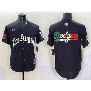 MLB Dodgers Blank Black Mexico Nike Cool Base Men Jersey MLB Dodgers Blank Black Mexico Nike Cool Base Men Jersey