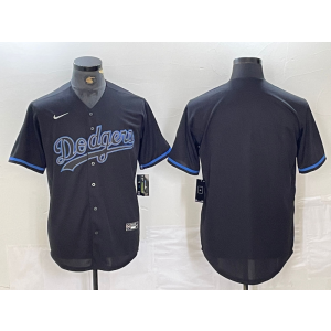 MLB Dodgers Blank Black Nike Cool Base Men Jersey MLB Dodgers Blank Black Nike Cool Base Men Jersey