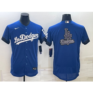 MLB Dodgers Blank Blue City Baseball Logo Nike Men Jersey MLB Dodgers Blank Blue City Baseball Logo Nike Men Jersey