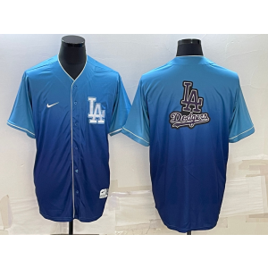 MLB Dodgers Blank Blue Drift Baseball Logo Nike Men Jersey MLB Dodgers Blank Blue Drift Baseball Logo Nike Men Jersey