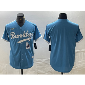 MLB Dodgers Blank Blue Nike Cool Base Men Jersey MLB Dodgers Blank Blue Nike Cool Base Men Jersey