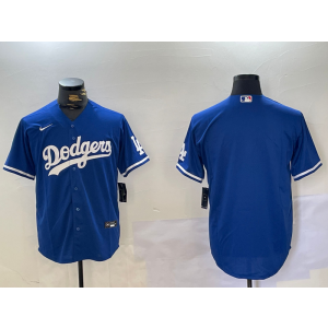 MLB Dodgers Blank Blue Nike Cool Base Men Jersey MLB Dodgers Blank Blue Nike Cool Base Men Jersey