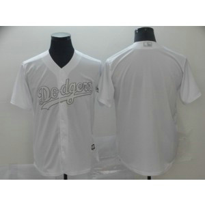 MLB Dodgers Blank White 2019 Players Weekend Player Men Jersey MLB Dodgers Blank White 2019 Players Weekend Player Men Jersey