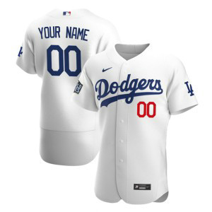 MLB Dodgers Customized 2020 World Series Bound White Flexbase Men Jersey MLB Dodgers Customized 2020 World Series Bound White Flexbase Men Jersey