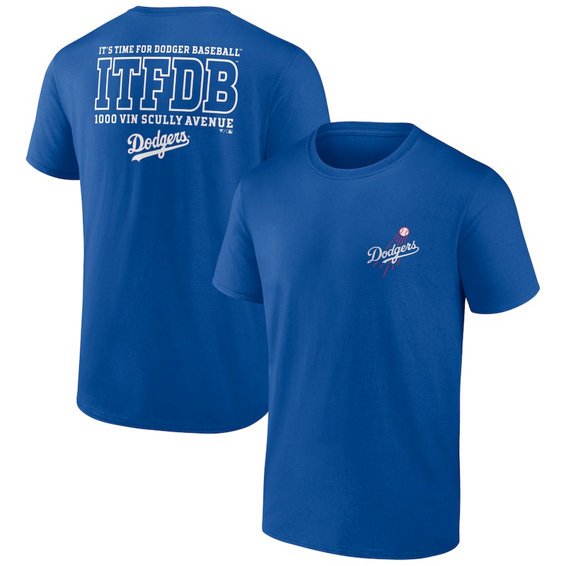 MLB Dodgers Royal T-Shirt 4 MLB Dodgers Royal T-Shirt 4