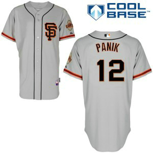 MLB Giants 12 Joe Panik Grey Road 2 Cool Base Men Jersey MLB Giants 12 Joe Panik Grey Road 2 Cool Base Men Jersey
