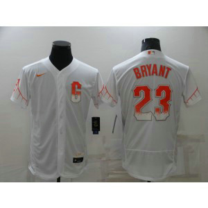 MLB Giants 23 Byrant White 2021 City Connect Nike Flexbase Men Jersey