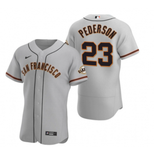 MLB Giants 23 Joc Pederson Grey Nike Flexbase Men Jersey MLB Giants 23 Joc Pederson Grey Nike Flexbase Men Jersey