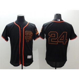 MLB Giants 24 Willie Mays Black Nike Cool Base Men Jersey MLB Giants 24 Willie Mays Black Nike Cool Base Men Jersey