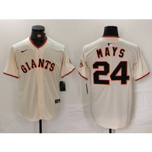 MLB Giants 24 Willie Mays Cream Nike Cool Base Men Jersey MLB Giants 24 Willie Mays Cream Nike Cool Base Men Jersey