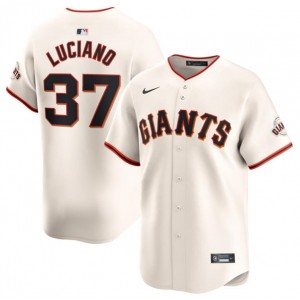 MLB Giants 37 Marco Luciano Cream Nike Cool Base Men Jersey MLB Giants 37 Marco Luciano Cream Nike Cool Base Men Jersey
