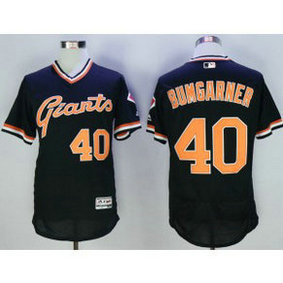 MLB Giants 40 Madison Bumgarner Black Cool Base Cooperstown Collection Men Jersey MLB Giants 40 Madison Bumgarner Black Cool Base Cooperstown Collection Men Jersey