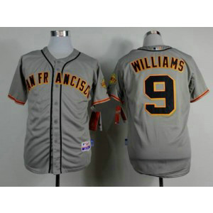 MLB Giants 9 Matt Williams Grey Road Cool Base Men Jersey MLB Giants 9 Matt Williams Grey Road Cool Base Men Jersey