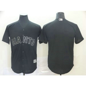 MLB Giants Blank Black 2019 Players Weekend Player Men Jersey MLB Giants Blank Black 2019 Players Weekend Player Men Jersey