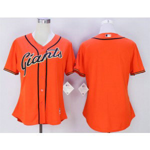 MLB Giants Blank Orange New Cool Base Women Jersey MLB Giants Blank Orange New Cool Base Women Jersey