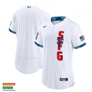 MLB Giants Blank White 2021 All-Star Flexbase Men Jersey MLB Giants Blank White 2021 All-Star Flexbase Men Jersey