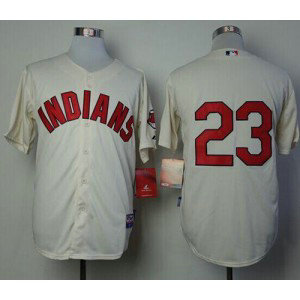 MLB Indians 23 Michael Brantley Cream Alternate 2 Cool Base Men Jersey MLB Indians 23 Michael Brantley Cream Alternate 2 Cool Base Men Jersey