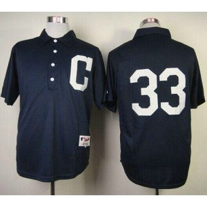 MLB Indians 33 Nick Swisher Navy Blue 1902 Turn Back The Clock Men Jersey MLB Indians 33 Nick Swisher Navy Blue 1902 Turn Back The Clock Men Jersey
