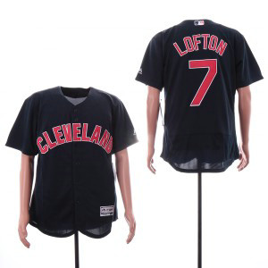 MLB Indians 7 Kenny Lofton Navy Alternate Flexbase Men Jersey MLB Indians 7 Kenny Lofton Navy Alternate Flexbase Men Jersey