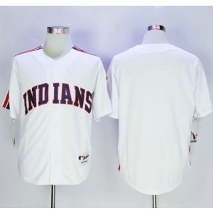 MLB Indians Blank White 1978 Turn Back The Clock Men Jersey MLB Indians Blank White 1978 Turn Back The Clock Men Jersey