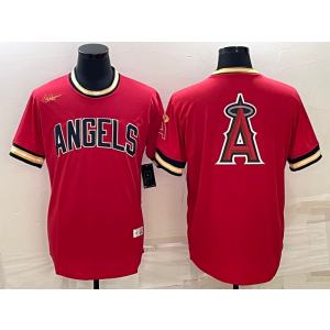 MLB Los Angeles Angels Red Blank Baseball Logo Nike Men Jersey MLB Los Angeles Angels Red Blank Baseball Logo Nike Men Jersey